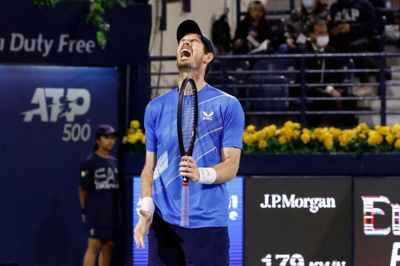 Andy Murray was pushed to his limits during the match against Christopher O'Connell. Reuters