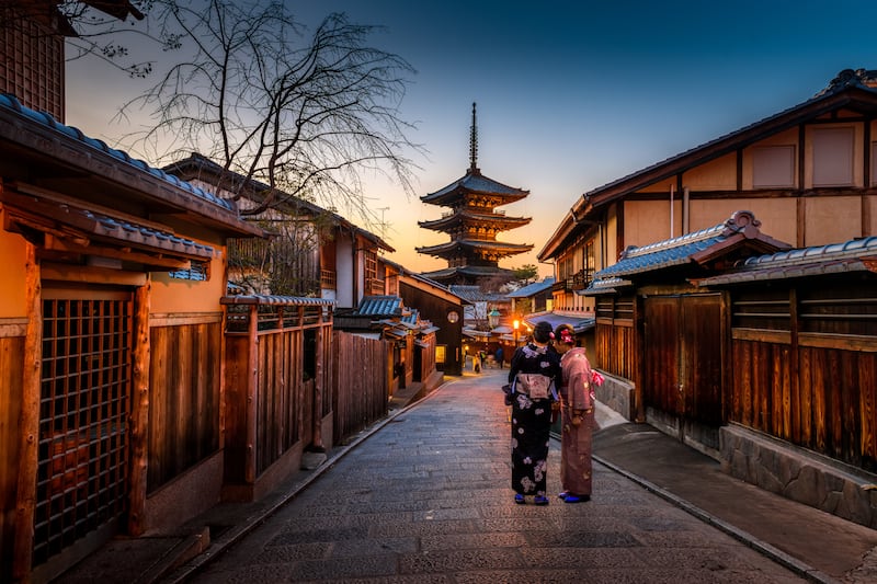 Kyoto offers a glimpse of traditional Japan. Photo: Sorasak / Unsplash