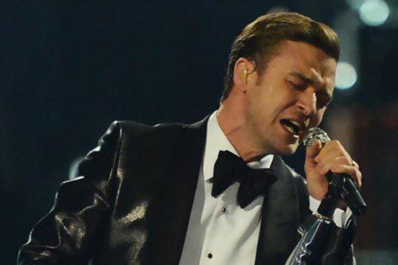 Justin Timberlake's album The 20/20 Experience is the biggest-selling album of 2013 so far. AFP