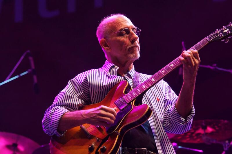Larry Carlton's set really took off once The Wanted finished, giving Carlton a decent half-hour to engage the crowd with his blend of smooth jazz and funk. Courtesy Keith Nunes