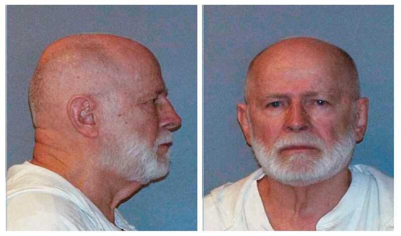 FILE PHOTO: Former mob boss and fugitive James "Whitey" Bulger is seen in a combination of booking mug photos released to Reuters on August 1, 2011.   REUTERS/U.S. Marshals Service/U.S. Department of Justice/Handout/File Photo   ATTENTION EDITORS - THIS IMAGE WAS PROVIDED BY A THIRD PARTY.