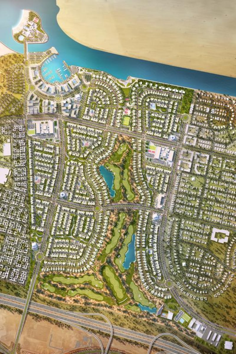 Yas Acres is located on the northern shores of Yas Island. Courtesy Aldar