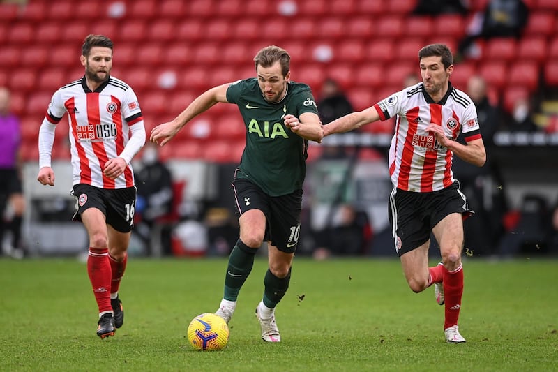 Chris Basham – 6. Had a goal-bound header cleared as the hosts tried to hit back following their tepid start, and tried to lend himself to the forward effort at other times, but struggled with the pacy movement of the Spurs attackers. EPA