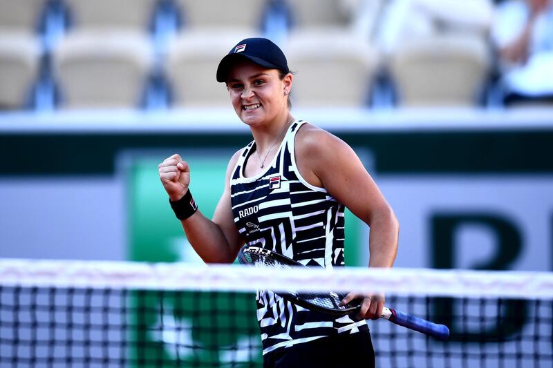 Ashleigh Barty. This has been a breakthrough year for the Australian. She won the Miami Masters and now if she beats Sofia Kenin today she reaches her second successive grand slam quarter-final. Getty
