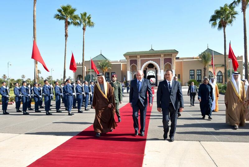 Sheikh Mansour bin Zayed, Deputy Prime Minister and Minister of Presidential Affairs, leaves Morocco after participating in the Conference of Parties 22 UN environment summit. Wam