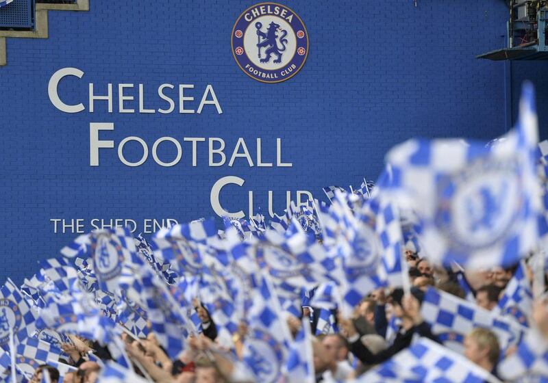Chelsea's supporters cheer their team before their Champions League semi-final loss to Atletico Madrid on Wednesday. Toby Melville / Reuters / April 30, 2014