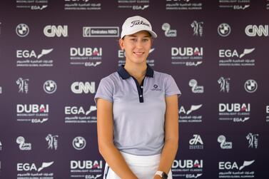 Dubai-based teen golfer Chiara Noja has turned pro and will be competing at the Dubai Moonlight Classic presented by EGA. Photo: Supplied