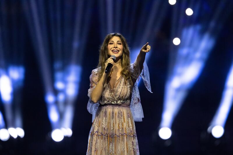 Nancy Ajram will perform at Emirates Palace in Abu Dhabi on March 26. Photo: Expo 2020 Dubai