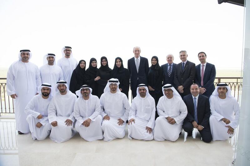 Sheikh Mohammed bin Zayed attends a moral education forum held at Eastern Mangroves Hotel and Spa by Anantara. Mohammed Al Hammadi / Crown Prince Court - Abu Dhabi