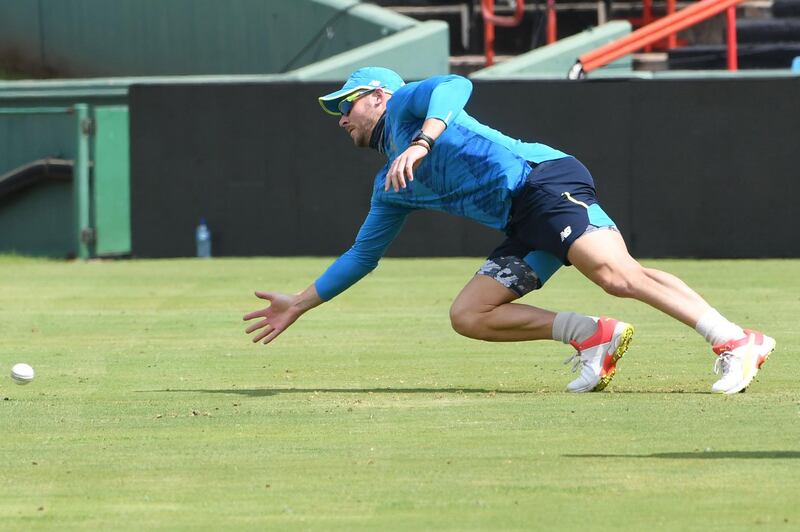 David Miller during a training session at SuperSport Park. Getty