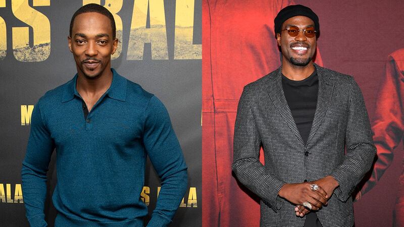 Anthony Mackie (left) and Yahya Abdul-Mateen II have both reportedly cast in the next series of 'Black Mirror'