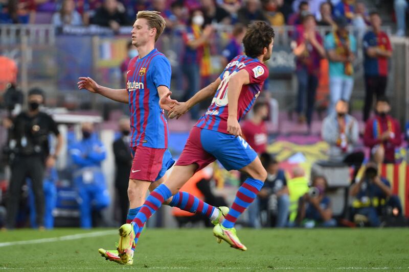 Sergi Roberto (De Jong 77) N/A - Looked to get forward and support the attack when Barcelona were in the attack.
Luuk De Jong (Gavi 85) N/A - On as a taller option inside the box for Barcelona’s crosses. AFP