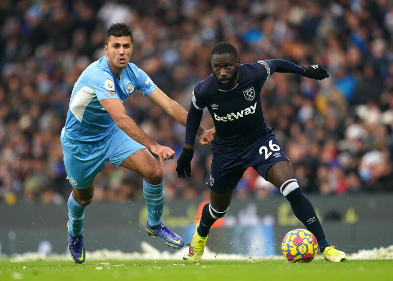 Arthur Masuaku 6 - A difficult day at the office as City comfortably won the battle on Masuaku’s flank. The 28-year-old didn’t have the opportunity to get forward as much as he would have liked, but defended well when called upon. PA