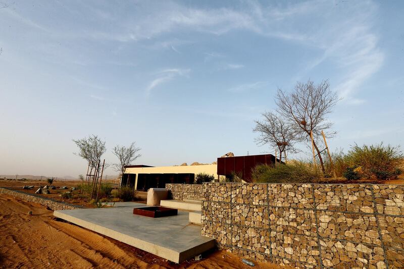 Sharjah, August, 18, 2019: General view of the Al Faya Lodge in Sharjah. Satish Kumar/ For the National / Story by Rupert Hawksley