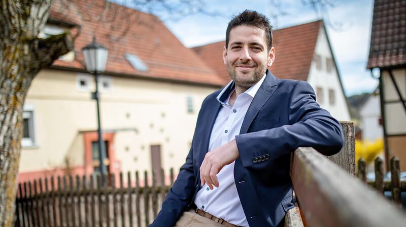 Ryyan Alshebl was elected mayor of Ostelheim with more than 55 per cent of the vote. Getty