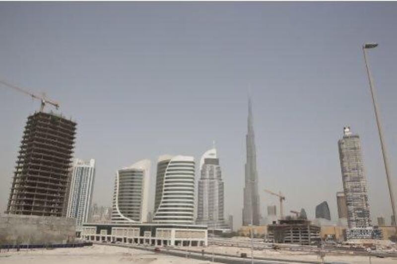 The new plant had been designed to meet the additional cooling requirements of the buildings in Business Bay, above. Antonie Robertson / The National