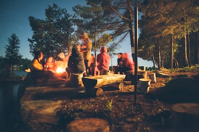 Camping is a great way to get together with friends and family. Photo: Tegan Mierle / Unsplash