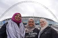 Football's 'Three Hijabis' take anti-racism fight to Euro 2024 finals