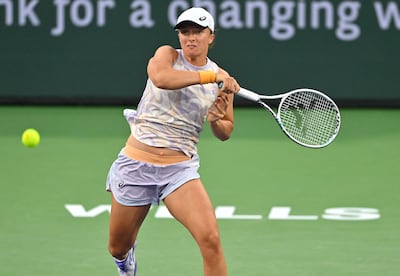 Iga Swiatek defeated Bianca Andreescu to reach the fourth round at Indian Wells. Reuters