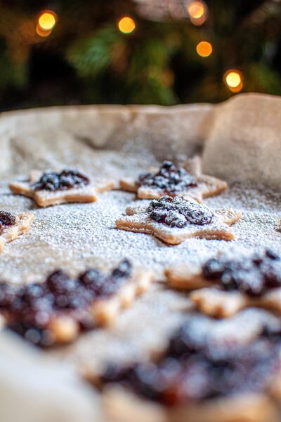 Puff pastry mince pie decorations. Photo by Scott Price 