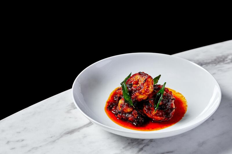 Prawn balchao. Photo: Intersect By Lexus