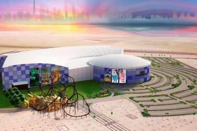 An artist’s impression of IMG Worlds of Adventure. Courtesy IMG Group