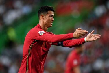 (FILES) In this file photo taken on June 09, 2022, Portugal's forward Cristiano Ronaldo reacts during the UEFA Nations League, league A group 2 football match between Portugal and Czech Republic in Lisbon on June 9, 2022.  - US district judge, Judge Jennifer Dorsey, in Las Vegas on June 10, 2022, dismissed a rape lawsuit against Ronaldo, castigating the legal team behind the complaint.  Dorsey threw out the case brought by Kathryn Mayorga of Nevada, who alleged she was assaulted by the Portuguese soccer star in a Las Vegas hotel room in 2009.  (Photo by PATRICIA DE MELO MOREIRA  /  AFP)