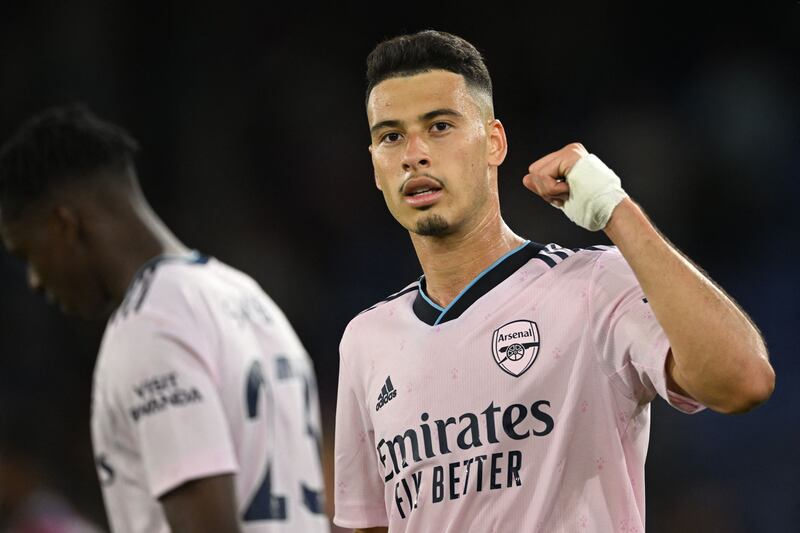 Gabriel Martinelli 7 – Scored the first goal of the new Premier League season, heading home from close range and making up for his clear miss in the opening minutes. AFP