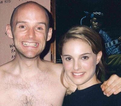 Moby shared this photo of himself and Natalie Portman on his Instagram, while maintaining that the pair had dated. Instagram / Moby 