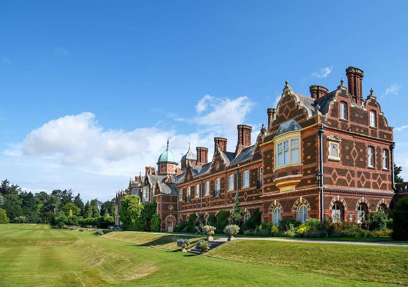 Sandringham House in Norfolk is mentioned in the 11th century Domesday Book and is where the royals traditionally spend Christmas. Photo: Alamy