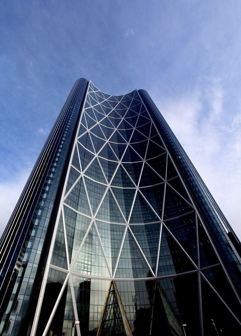 The Bow, home of EnCana in Calgary completed in 2012.