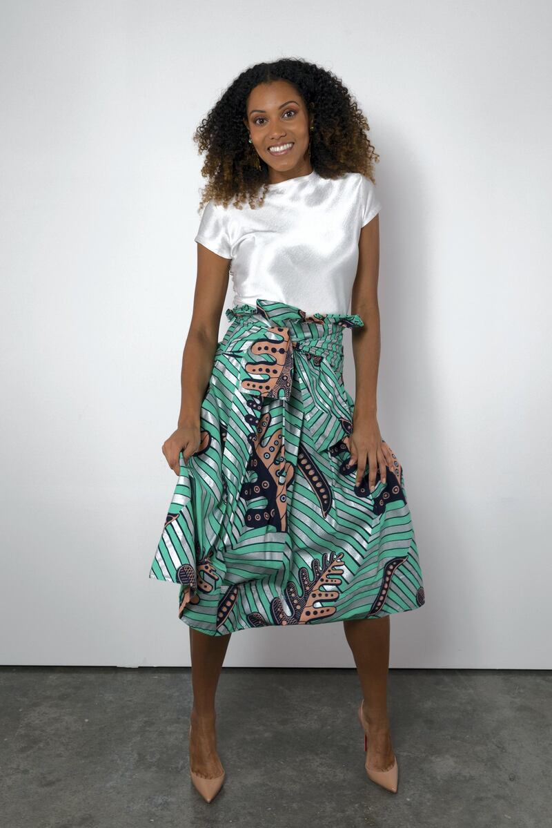 The 'Ajoa' top and 'Lulu' skirt from By M.A.R.Y. Courtesy: By M.A.R.Y