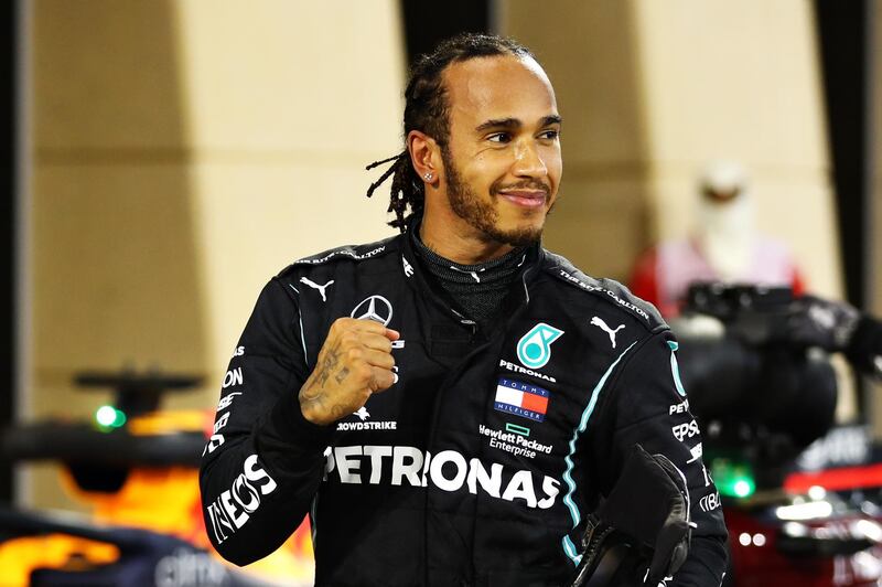Lewis Hamilton has tested positive for Covid-19 and been placed in isolation. Getty