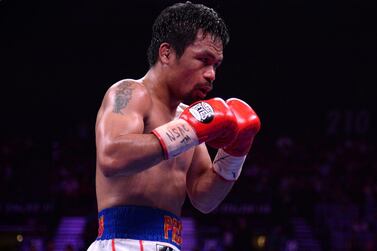 Manny Pacquiao, 40, secured a split decision over Keith Thurman in his last fight in July. Reuters