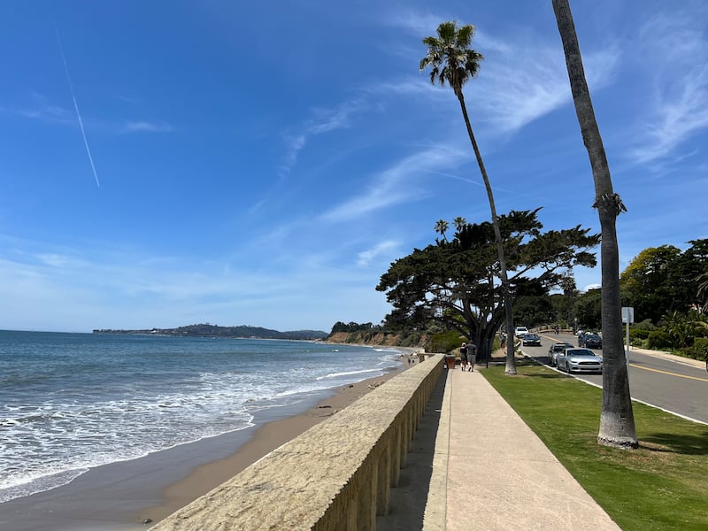 The coastal city of Montecito, California is home to many US celebrities including Oprah Winfrey and Gwyneth Paltrow. Photo: Troy Hooper