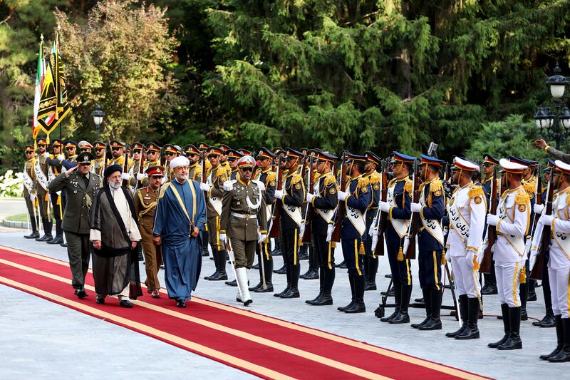 Sultan Haitham's two-day state visit gets under way on Sunday. EPA