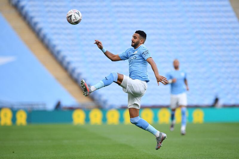 Riyad Mahrez - 6: Like the rest of City's attackers, did very little in first half. Had chance 10 minutes into second when he cut in from right right onto his left foot but Martinez saved his low shot at the near post. Getty