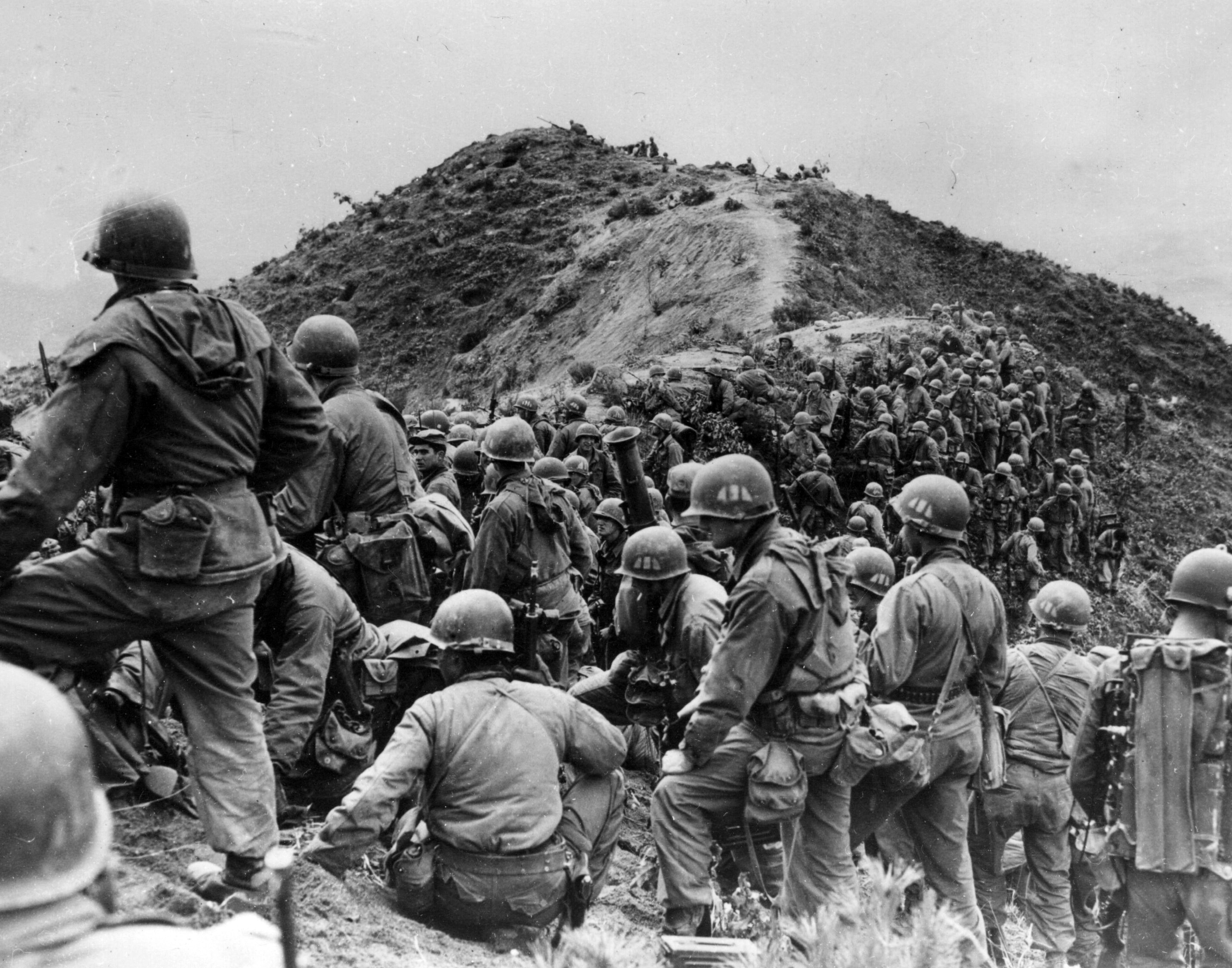 The Korean War lasted for three years before an armistice was signed in 1953. Getty Images