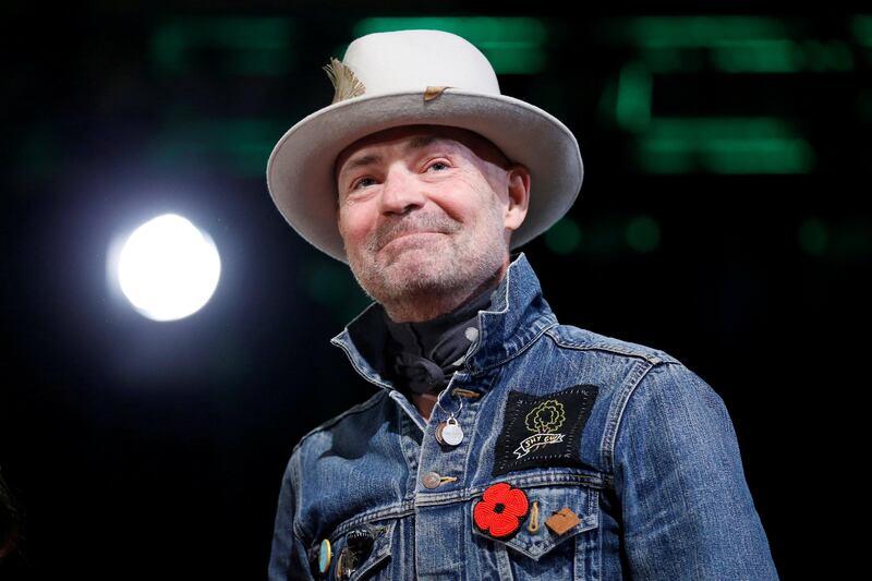 FILE PHOTO: Tragically Hip singer Gord Downie takes part in an honouring ceremony at the Assembly of First Nations Special Chiefs Assembly in Gatineau, Quebec, Canada on December 6, 2016. REUTERS/Chris Wattie/File Photo