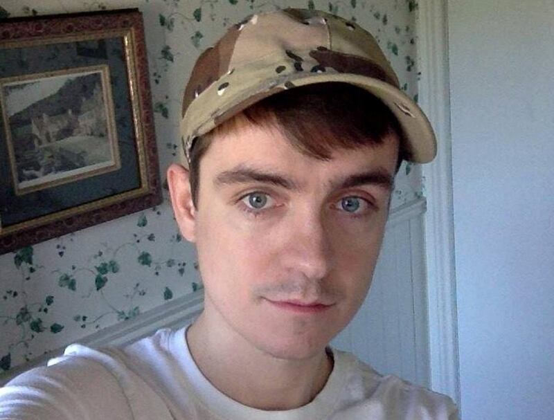 Alexandre Bissonnette, the suspect in the Quebec mosque shooting, is seen in a Facebook posting.  Handout / Reuters