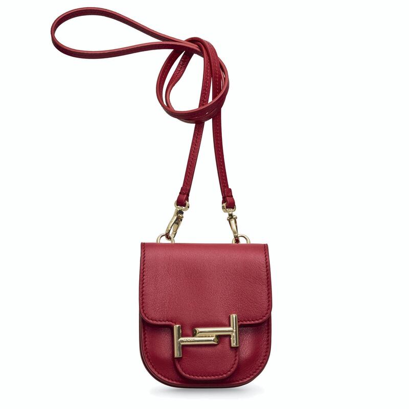 Tod's Sassy in deep burgundy. Courtesy Tod's