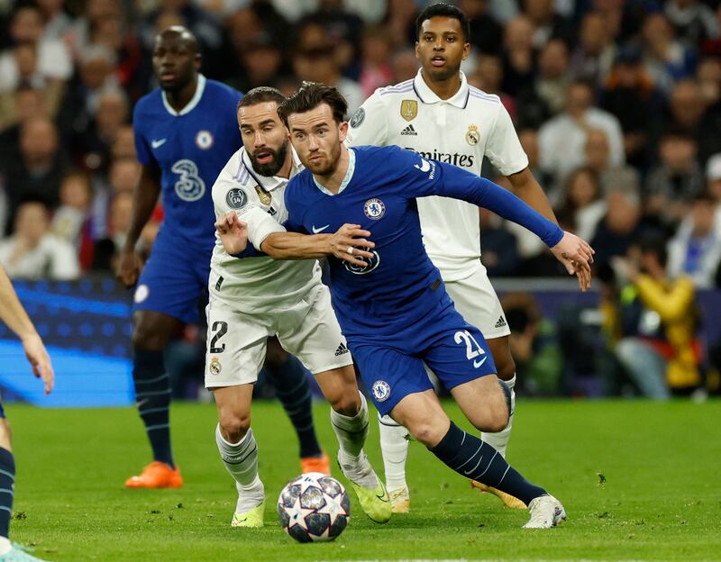 Ben Chilwell - 5. Wasn’t as adventurous as usual in the first half but he did a great job of keeping Rodrygo quiet. Undid all of his good work by needlessly pulling Rodrygo down as the Blues' last man and picking up a red card. Reuters