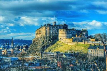 Edinburgh Castle looks out over the Scottish city. Getty Images