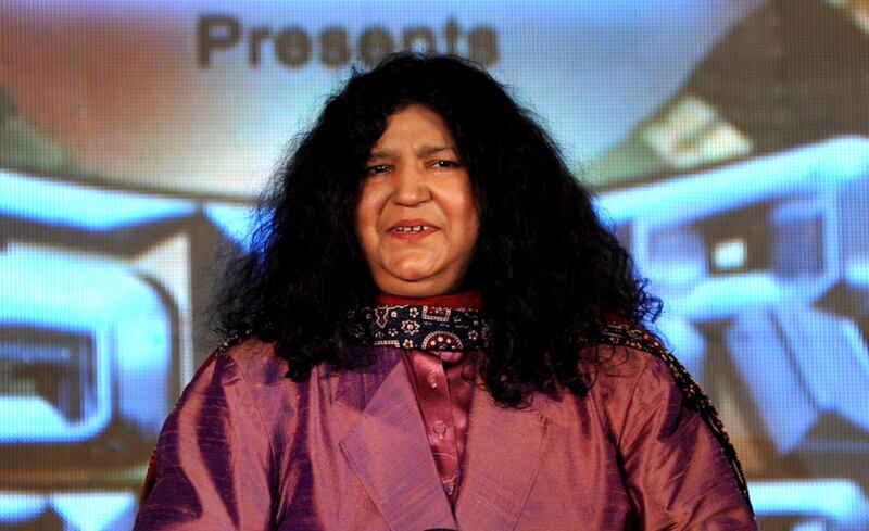 The Pakistani singer poses at an event for the television musical show Sur-Kshetra in Mumbai in 2012. AFP 