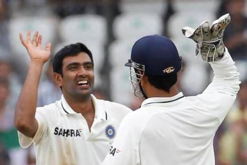 Ravichandran Ashwin took five Australia wickets in Chennai to take his match tally to 12. Vivek Prakash / Reuters