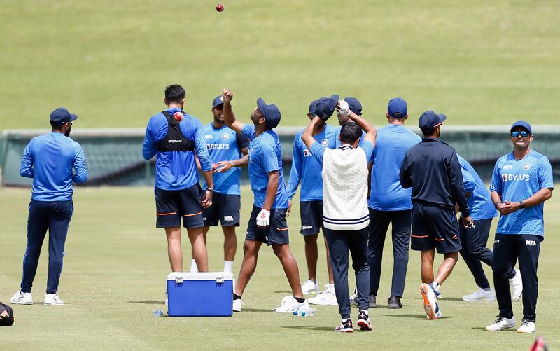 India players train for the Boxing Day Test against South Africa in Centurion. AP