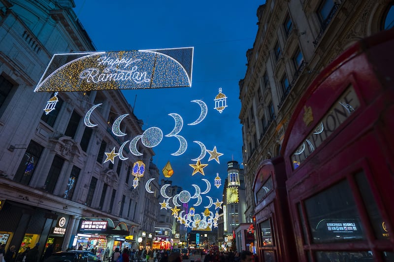 UK Muslims are participating in Ramadan's giving spirit by sending money abroad and volunteering locally. Getty Images
