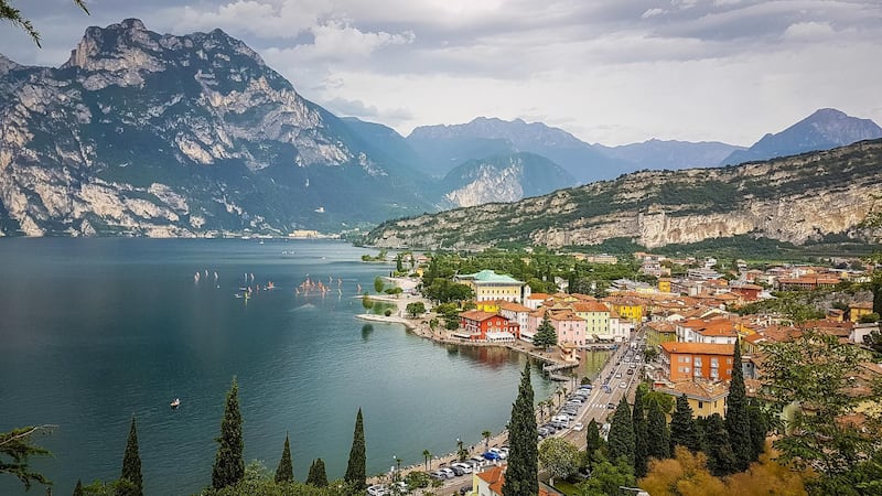 Torbole on the northern shore of Lake Garda, Italy. Pixabay