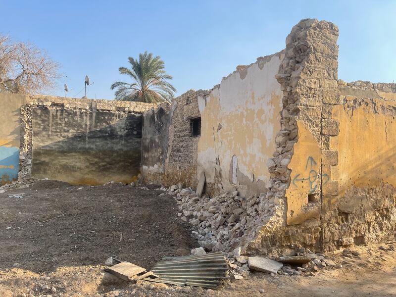 Tombs at Cairo's City of the Dead, where a government project to build a network of roads is bulldozing many tombs, some 1,000 years old. Kamal Tabikha / The National