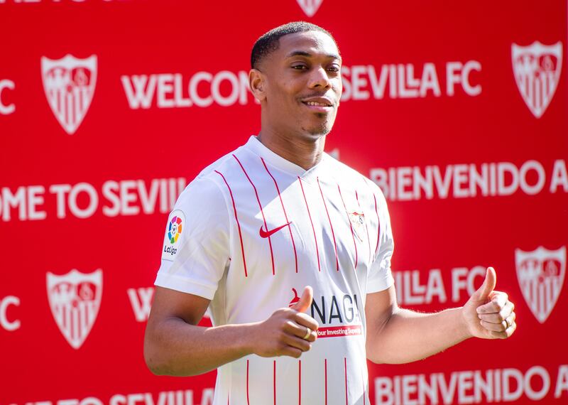 Anthony Martial - Manchester United to Sevilla (loan). EPA